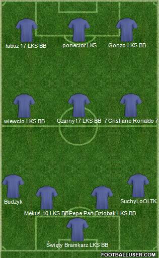 AKS Busko Zdroj Formation 2011