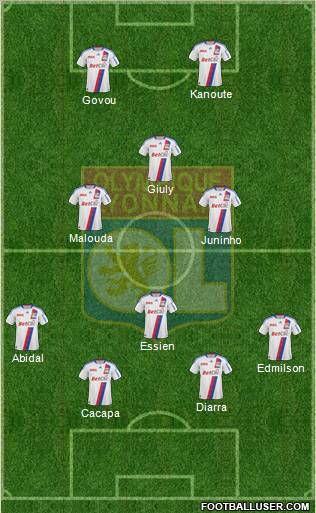 Olympique Lyonnais Formation 2011