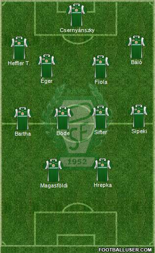 Paksi SE Formation 2011