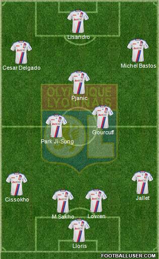 Olympique Lyonnais Formation 2011