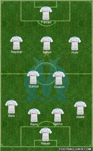 Olympique de Marseille Formation 2011
