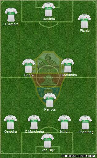 Elche C.F., S.A.D. Formation 2011