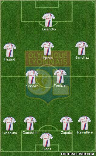 Olympique Lyonnais Formation 2011