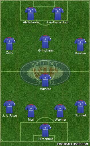 Vålerenga Fotball Formation 2011