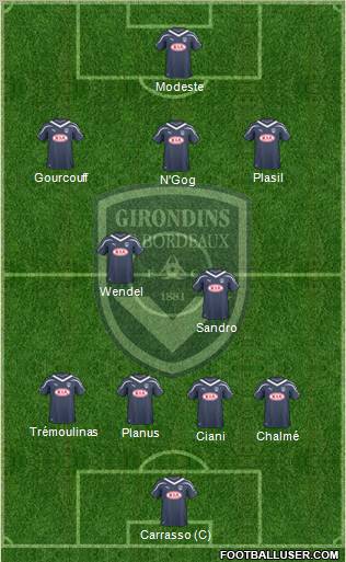 FC Girondins de Bordeaux Formation 2011