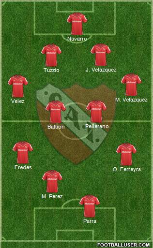 Independiente Formation 2011