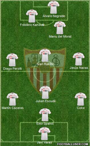 Sevilla F.C., S.A.D. Formation 2011