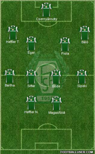 Paksi SE Formation 2011