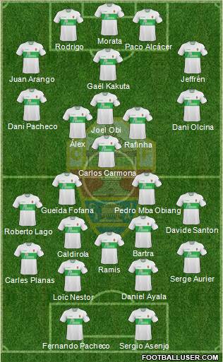 Elche C.F., S.A.D. Formation 2011