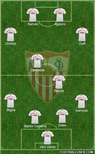 Sevilla F.C., S.A.D. Formation 2011