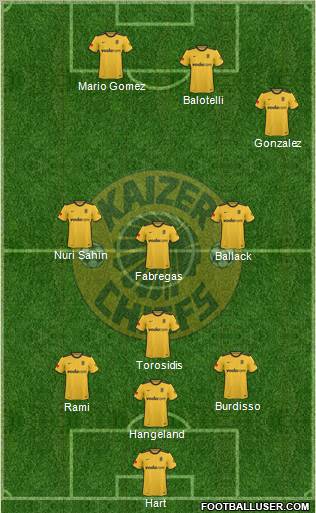 Kaizer Chiefs Formation 2011