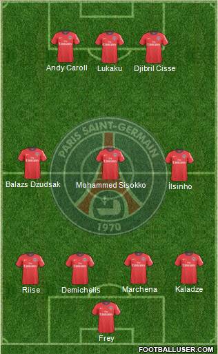 Paris Saint-Germain Formation 2011