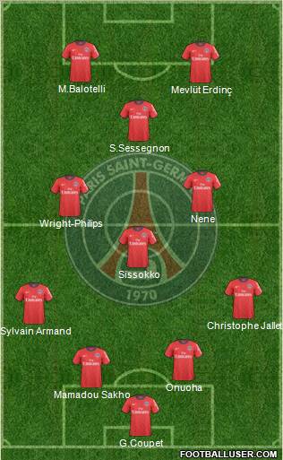 Paris Saint-Germain Formation 2011