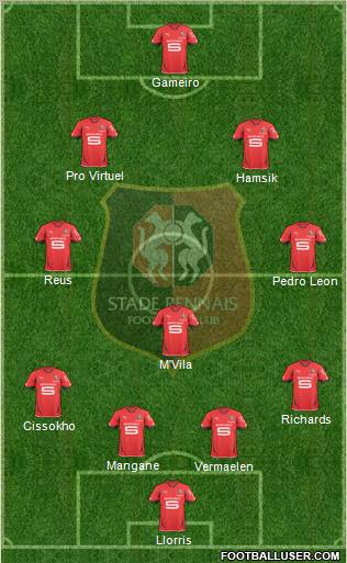 Stade Rennais Football Club Formation 2011