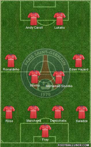 Paris Saint-Germain Formation 2011