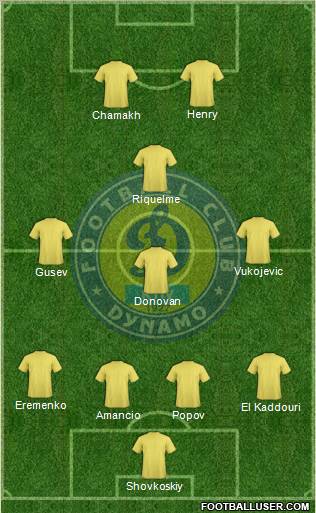 Dinamo-2 Kiev Formation 2011