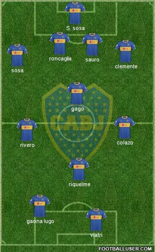 Boca Juniors Formation 2011