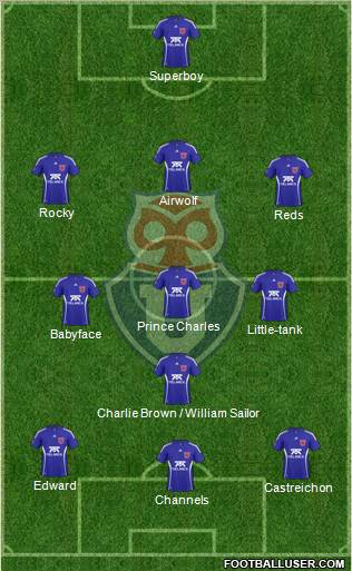CF Universidad de Chile Formation 2011