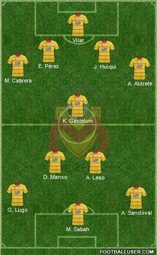 Club Monarcas Morelia Formation 2011