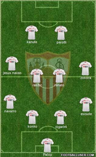 Sevilla F.C., S.A.D. Formation 2011