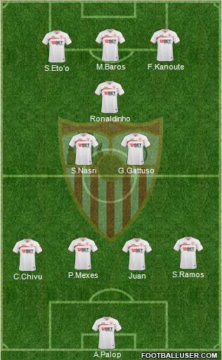 Sevilla F.C., S.A.D. Formation 2011