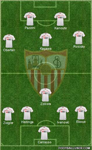 Sevilla F.C., S.A.D. Formation 2011