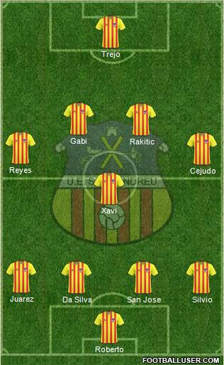U.E. Sant Andreu Formation 2011