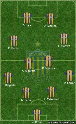Rosario Central Formation 2011