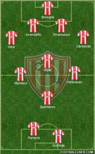 Unión de Santa Fe Formation 2011