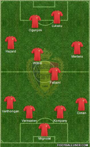 Belgium Formation 2011
