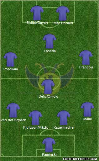 G. Beerschot Antwerpen Formation 2011