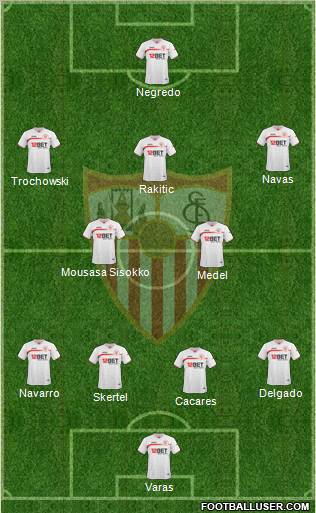Sevilla F.C., S.A.D. Formation 2011