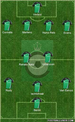 KSV Cercle Brugge Formation 2011