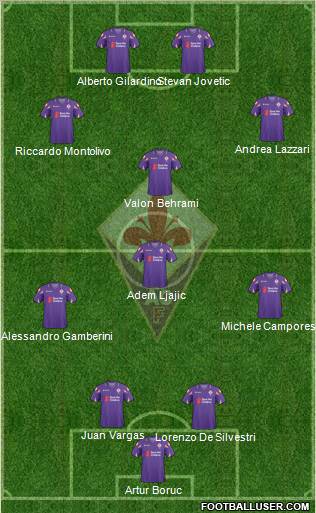 Fiorentina Formation 2011