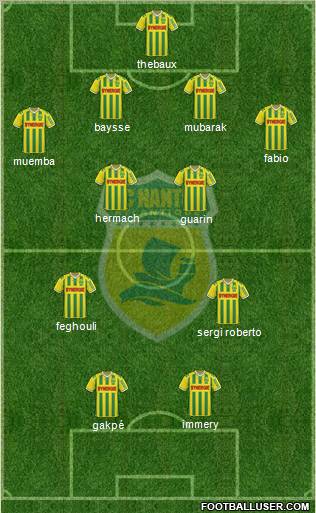 FC Nantes Formation 2011