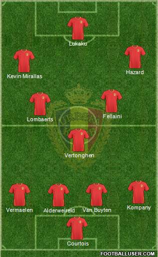 Belgium Formation 2011