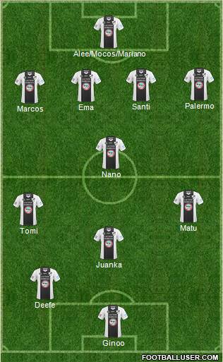 All Boys Formation 2011