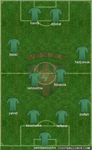 Union Sportive de la Médina d'Alger Formation 2011