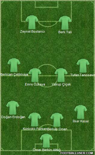 Pro Evolution Soccer Team Formation 2011
