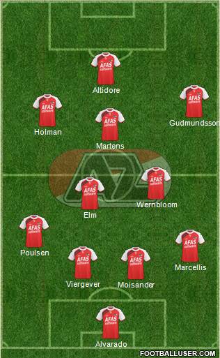 AZ Alkmaar Formation 2011
