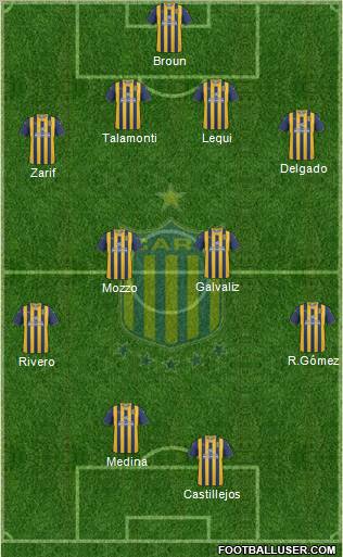 Rosario Central Formation 2011