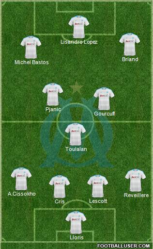 Olympique de Marseille Formation 2011