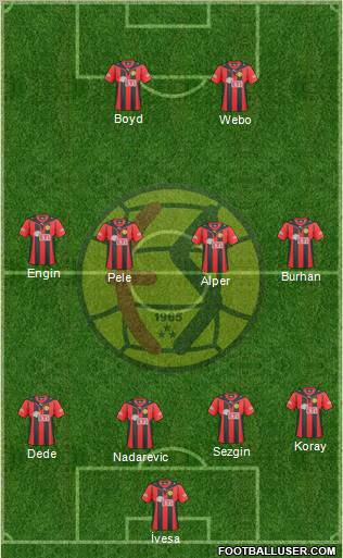 Eskisehirspor Formation 2011