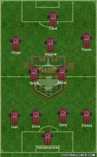 Gaziantepspor Formation 2011