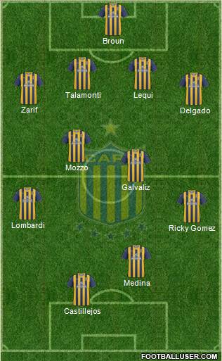 Rosario Central Formation 2011