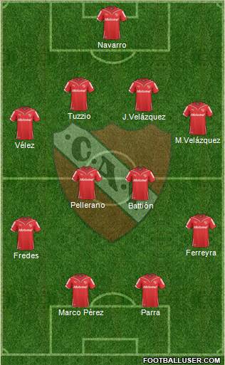 Independiente Formation 2011