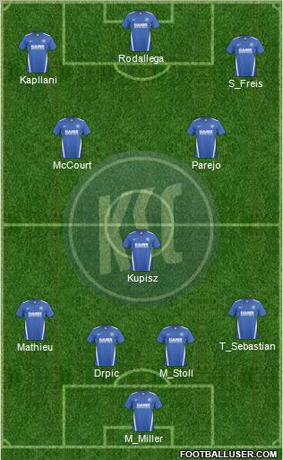 Karlsruher SC Formation 2011