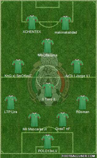 Mexico Formation 2011