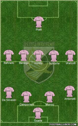 Città di Palermo Formation 2011