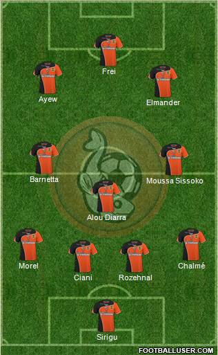 FC Lorient Bretagne Sud Formation 2011